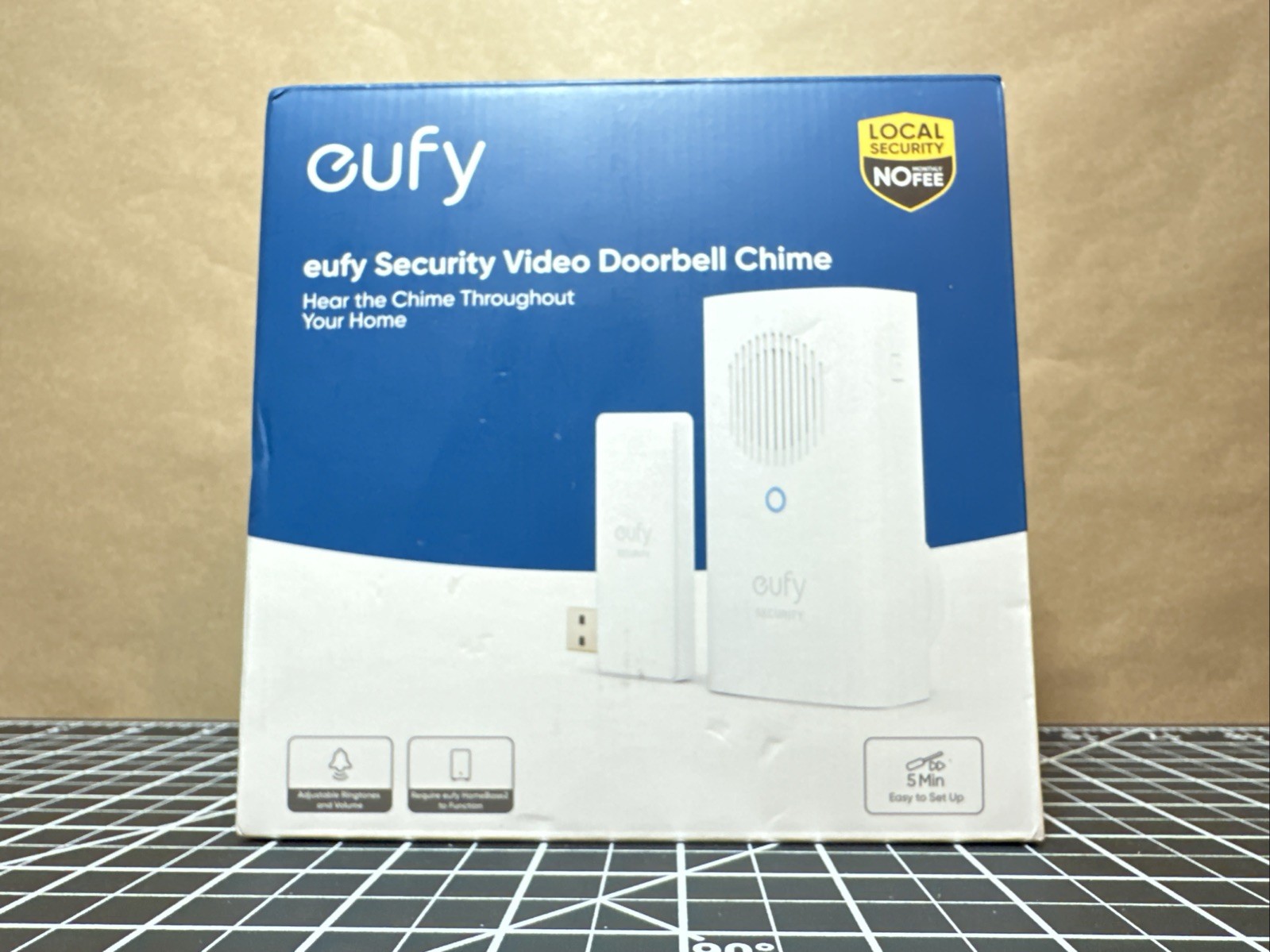 eufy Video Doorbell Chime Add-on Chime Requires Video Doorbell NEW OPEN BOX