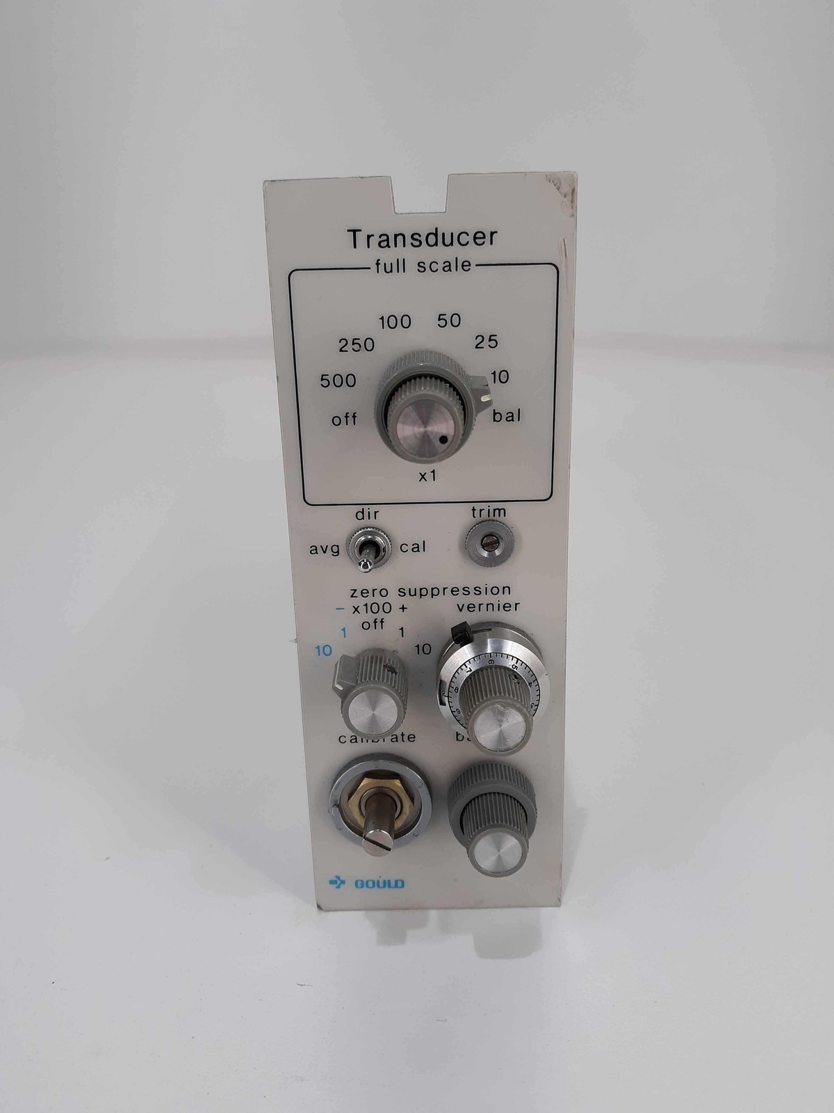 Gould 13-G4615-50 Signal Conditioner Transducer (Missing Knob)