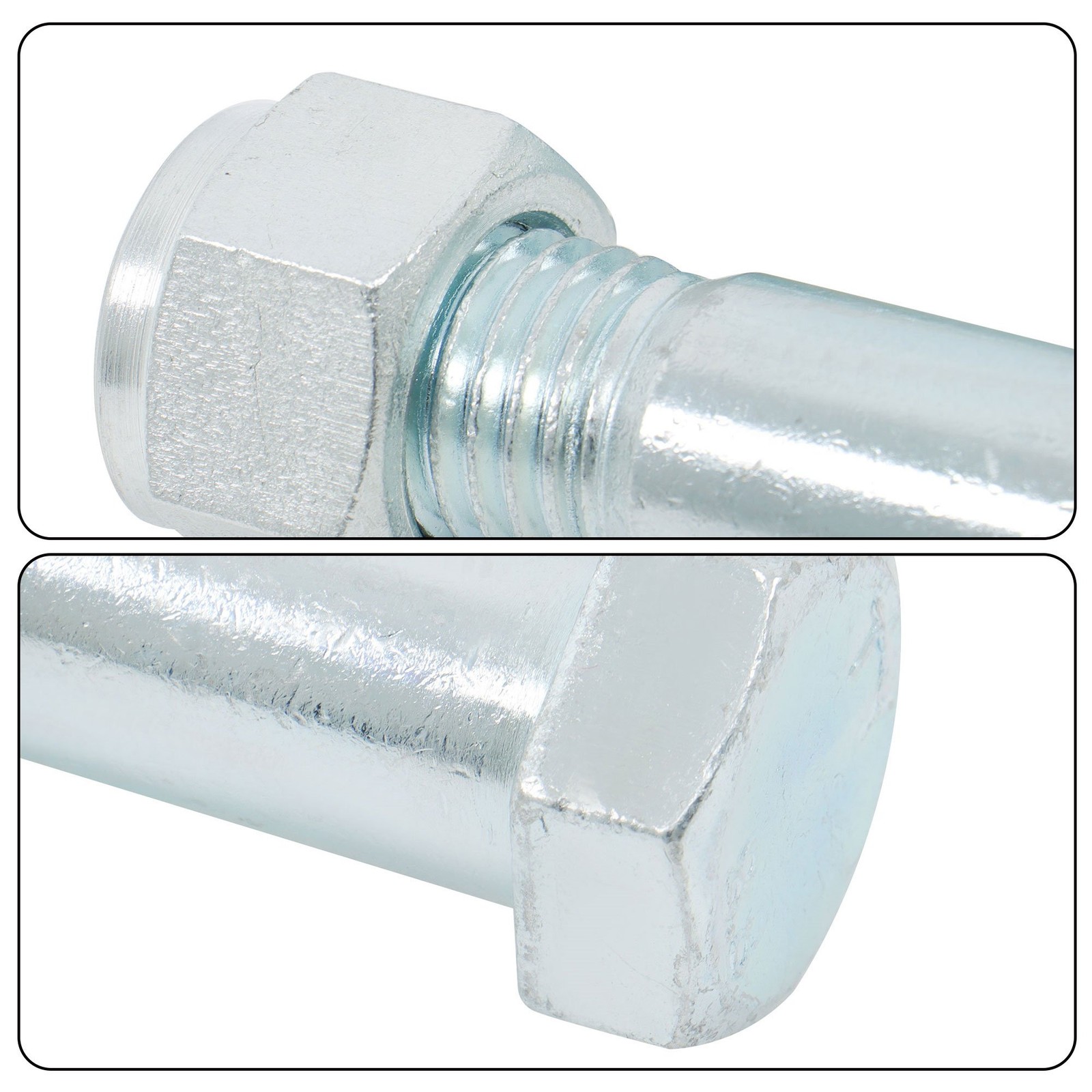 2pcs Mini Excavator Pins 0.98in/25mm For Small Digger Attachments Link pin