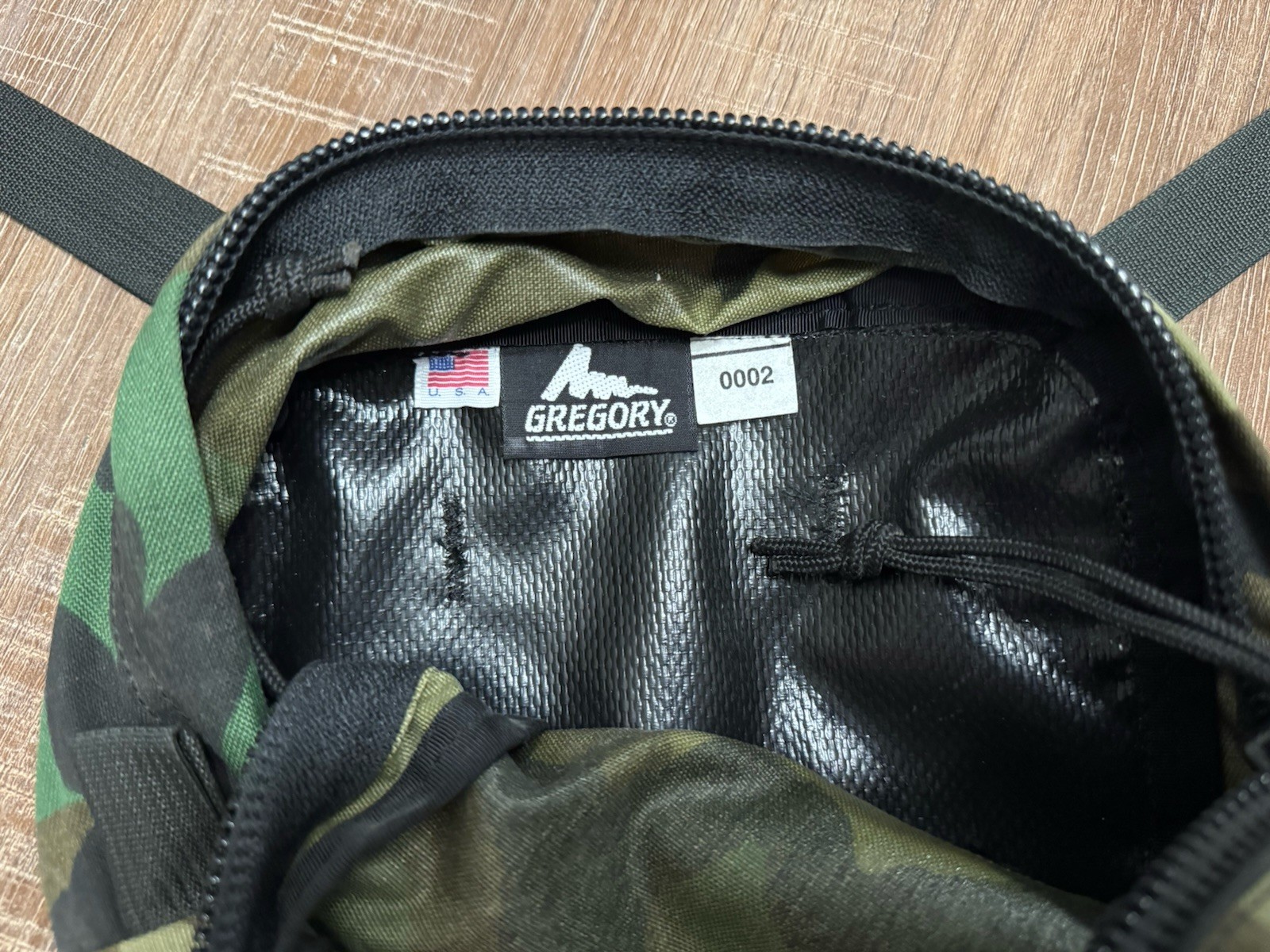 Gregory Spear UM21 Backpack Pouch, Medium, Woodland Camouflage SOF, NSW, SEAL