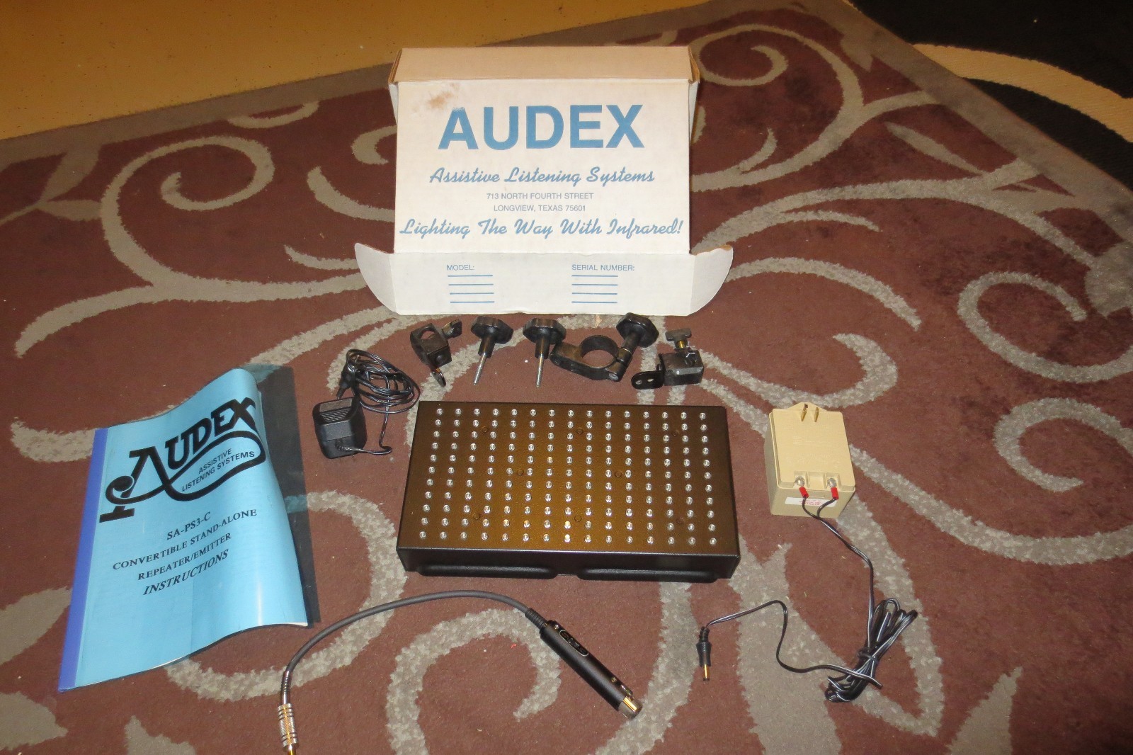 Audex  EX-PS3-C Expandable Convertible Stand-Alone Repeater/ Emitter