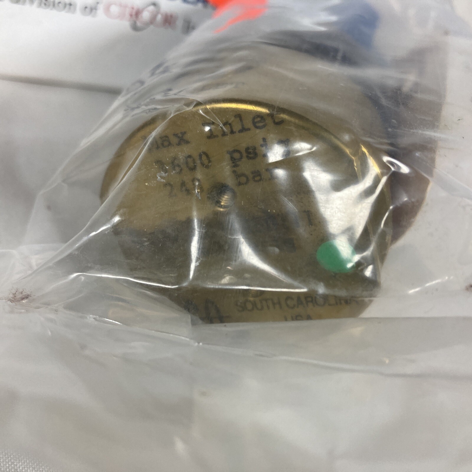 GO REGULATOR PR2-2B11A5D111 PR2 PRESSURE REGULATOR SINGLE STAGE BRASS, 0-25 PSIG