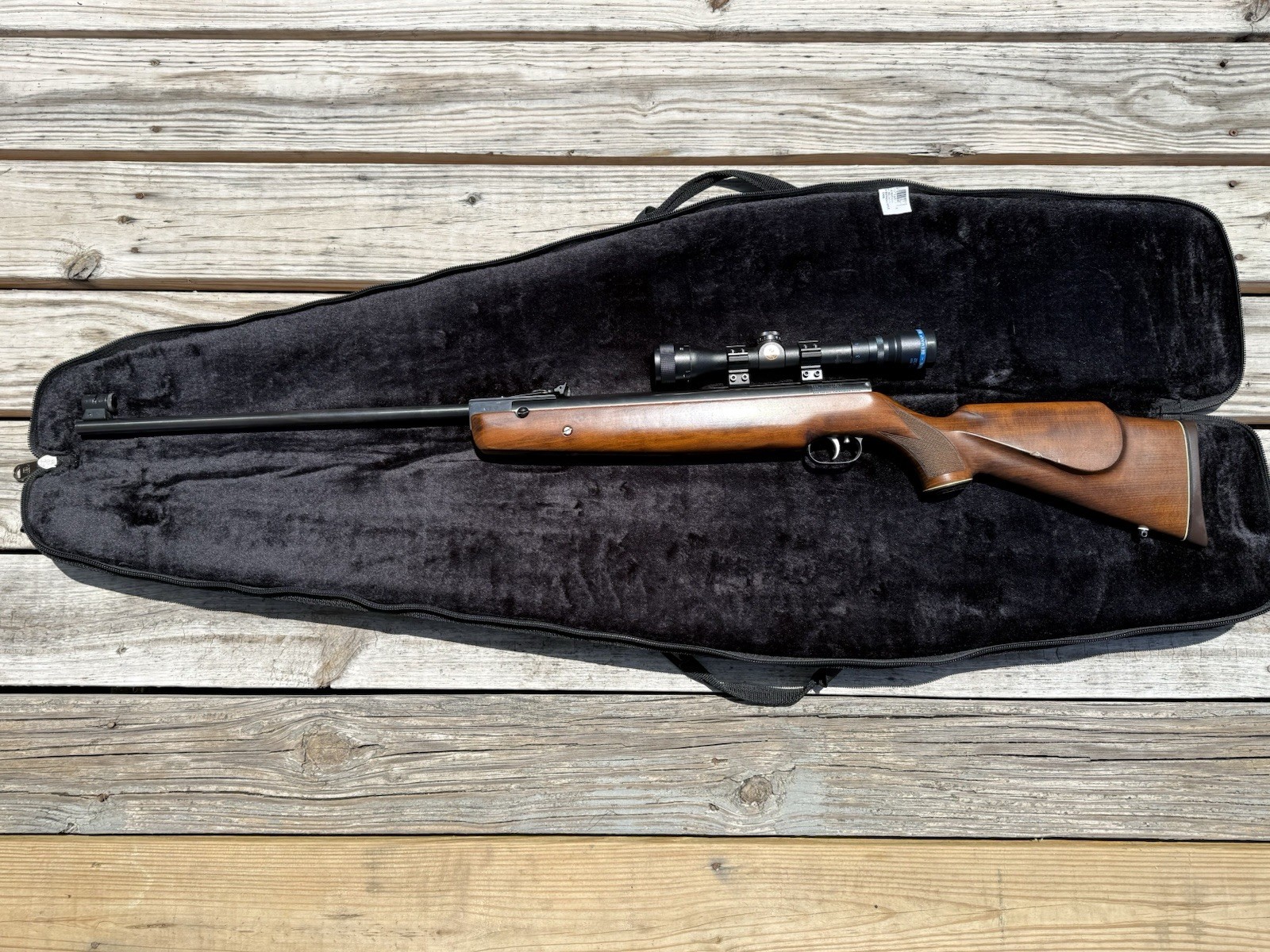 Beeman R1 Air Rifle With Beeman Blue Ribbon 66R Scope Vintage Germany