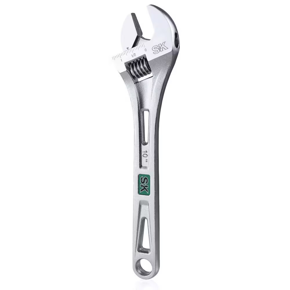 SK01217 10 In. Adjustable Wrench (1 Piece)