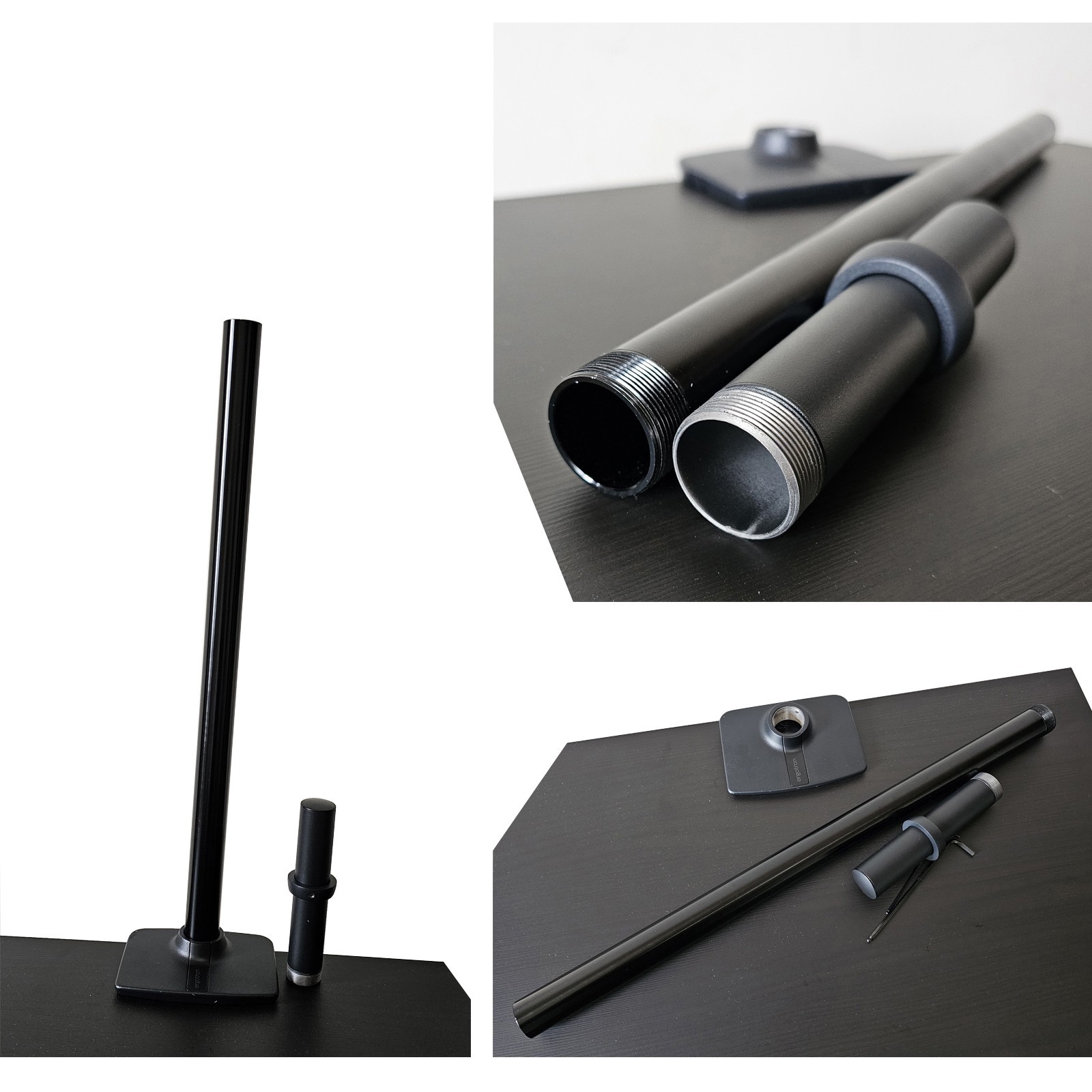 Extra Tall Extension Column for Ergotron LX Monitor Arm Height Increase