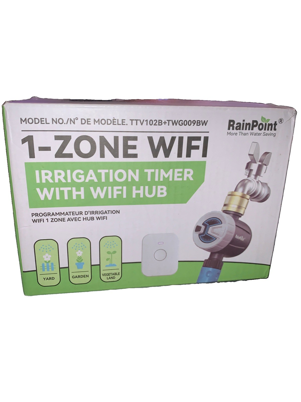 RAINPOINT WiFi Water Timer, Sprinkler Timer for Garden Hose, Smart Automatic ...