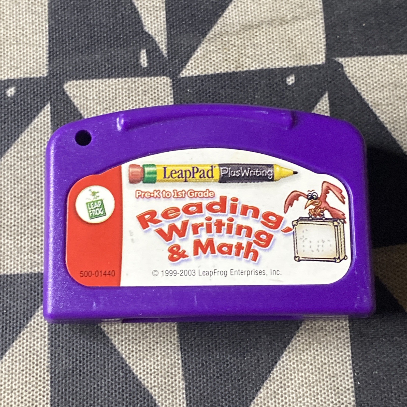 1999-2003 LeapFrog Pre-K - 1st Grade Reading And Writing & Math Game Cart Only