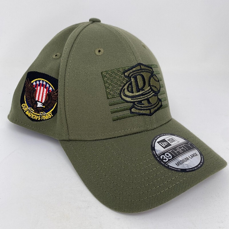 NWT Rome Braves Armed Forces Day Hat Fitted M/L MILB Minor Baseball Atlanta MLB