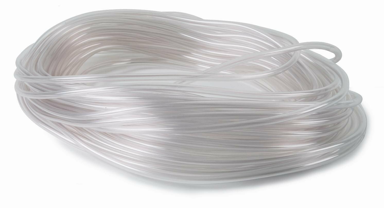 Clear Silicone Air Line Tubing for Aquariums, Water Gardens & Koi Ponds, 98 Foot