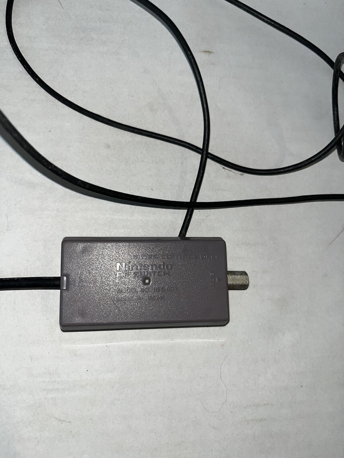 Vintage Nes RF Modulator Model Nes-003 UNTESTED