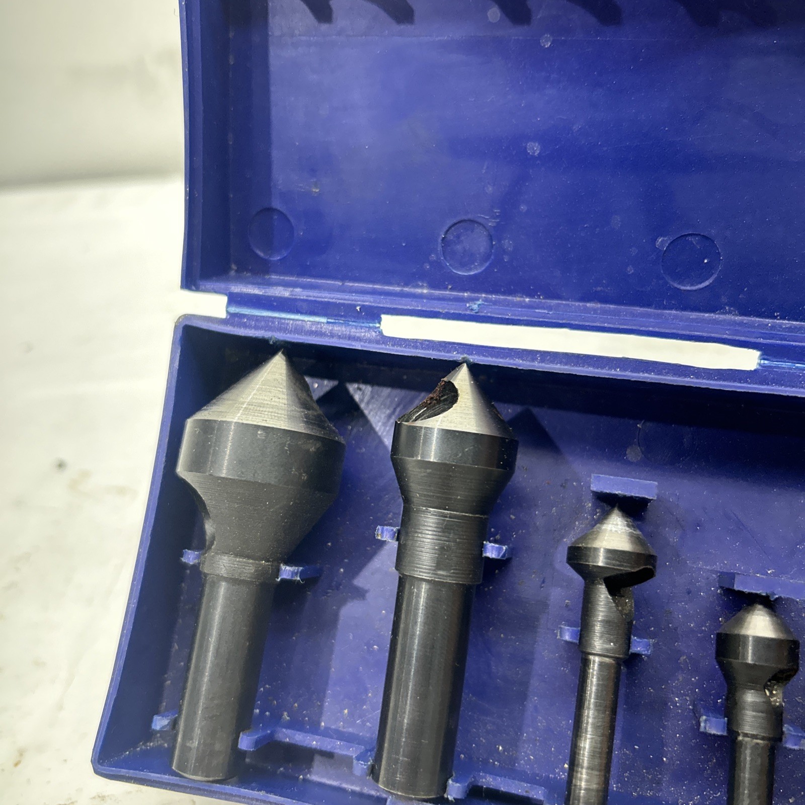 5 Pc Countersink 1/16”to 9/16” Countersink 02463503. Hss