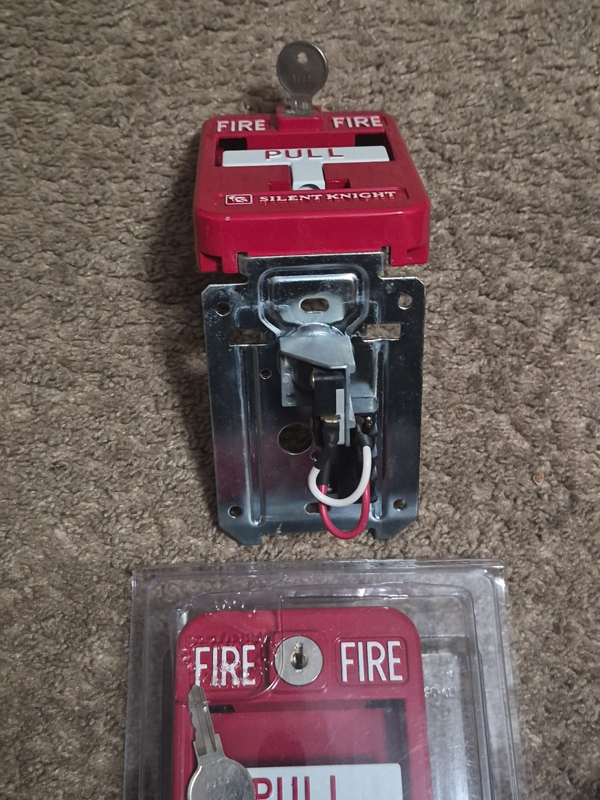 Silent Knight PS-SATK Single Action Manual Pull Station