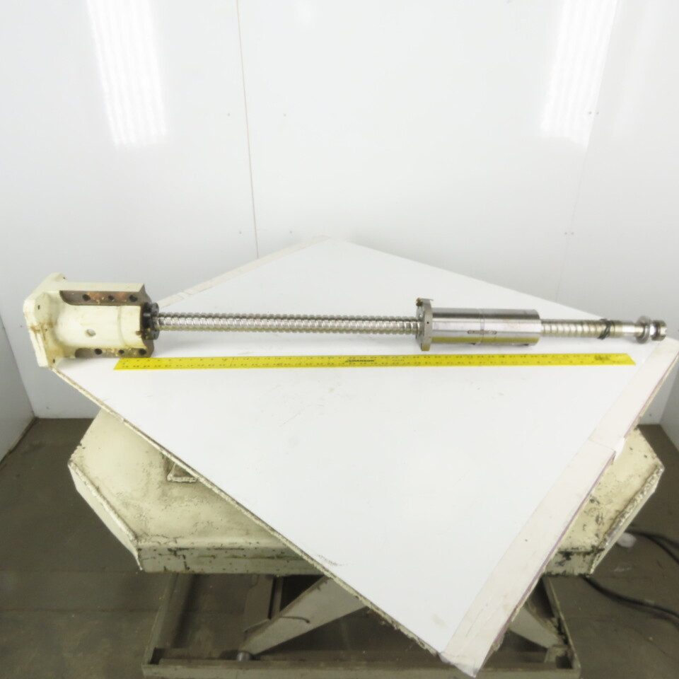 Tsubaki 31B-1524-1 Okuma MA-40HA Y Axis Ball Screw Assembly 57-7/8" OAL