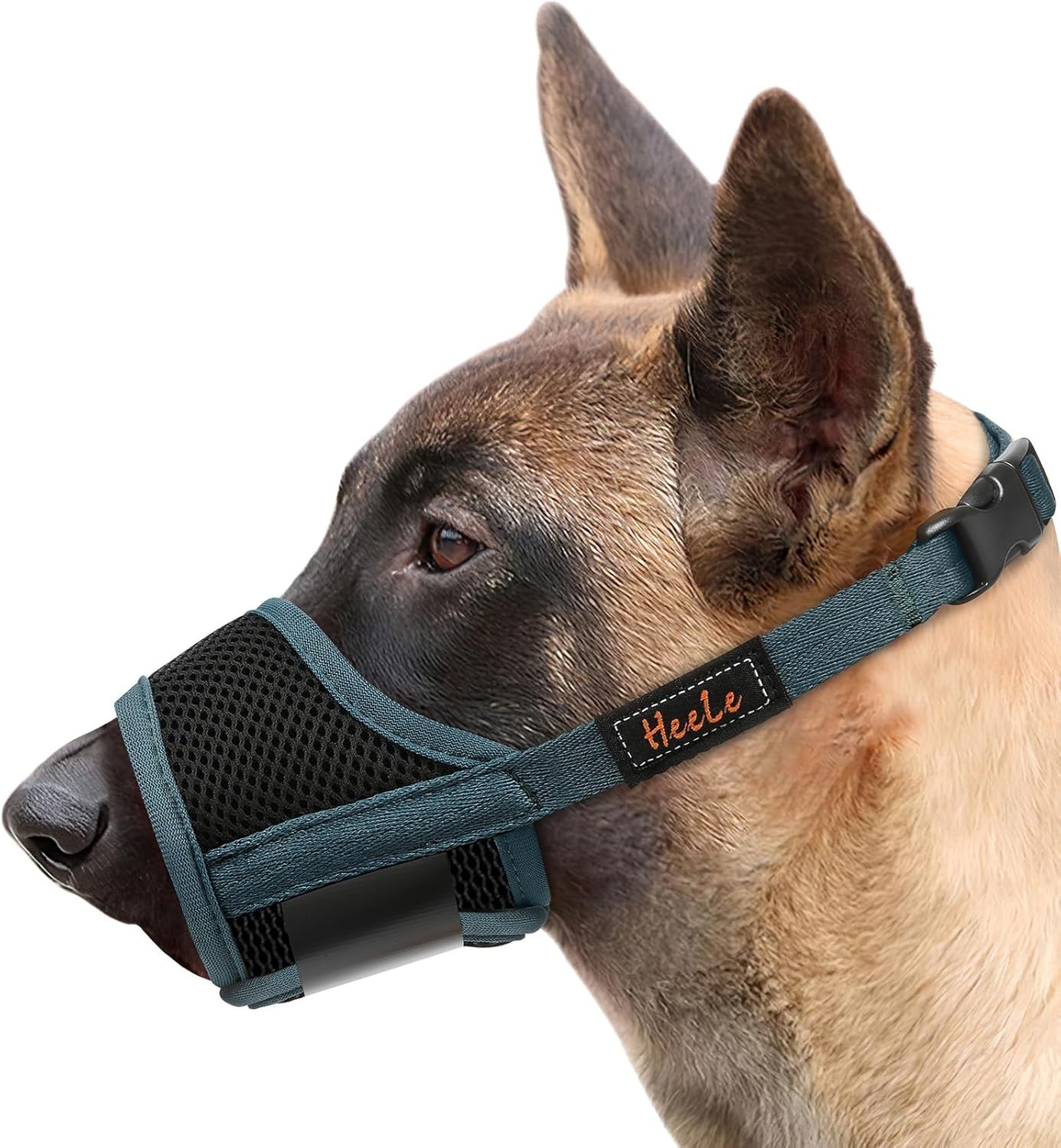 Dog Muzzle,Soft Nylon Muzzle Anti Biting Barking Chewing,Air Mesh Breathable New