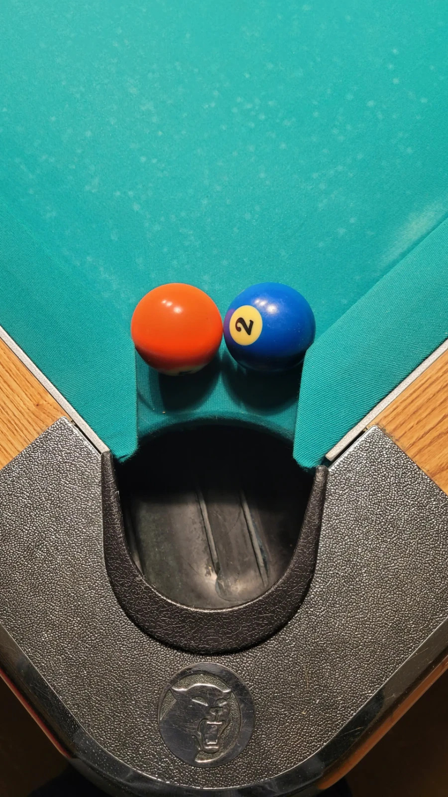 TruShim for your 8ft Dynamo/Valley Pool Table. Tighten up your pockets