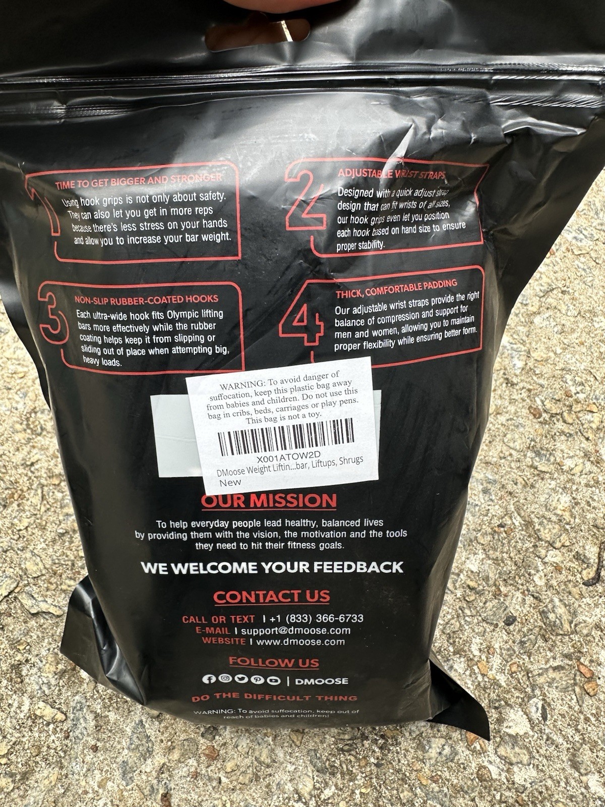 Dmoose WEIGHTLIFTING HOOKS