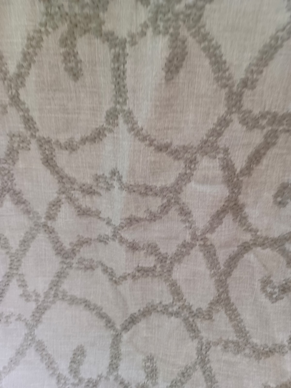 RH Restoration Euro Grey  Pillow Case/Sham Embroidered Farmhouse Elegant