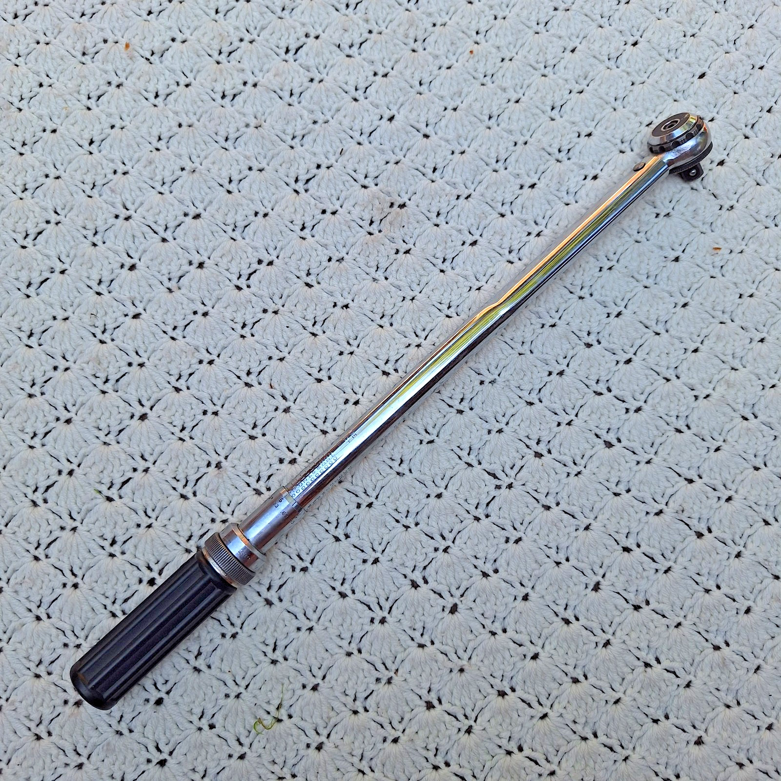 Powr Kraft 1/2” Drive Click Type Torque Wrench Ratchet TCX Series D