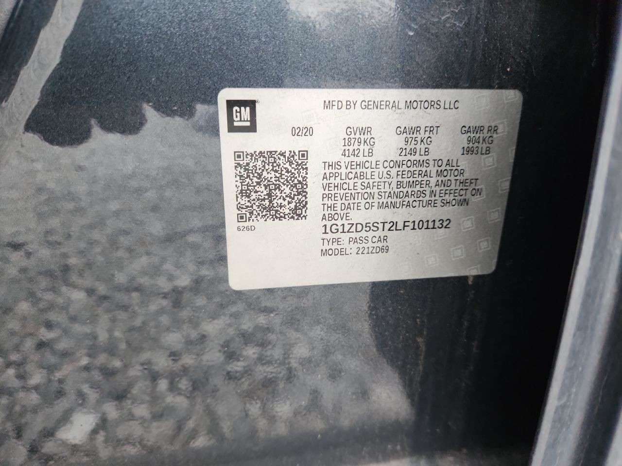 MALIBU 2020 Glove Box 4861128
