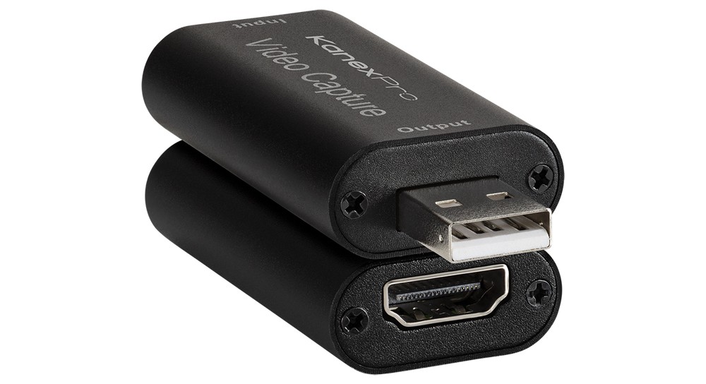 HDMI to USB 2.0 Video Capture Card Adapter 4K Input 1080p Output Dongle UVC UAC