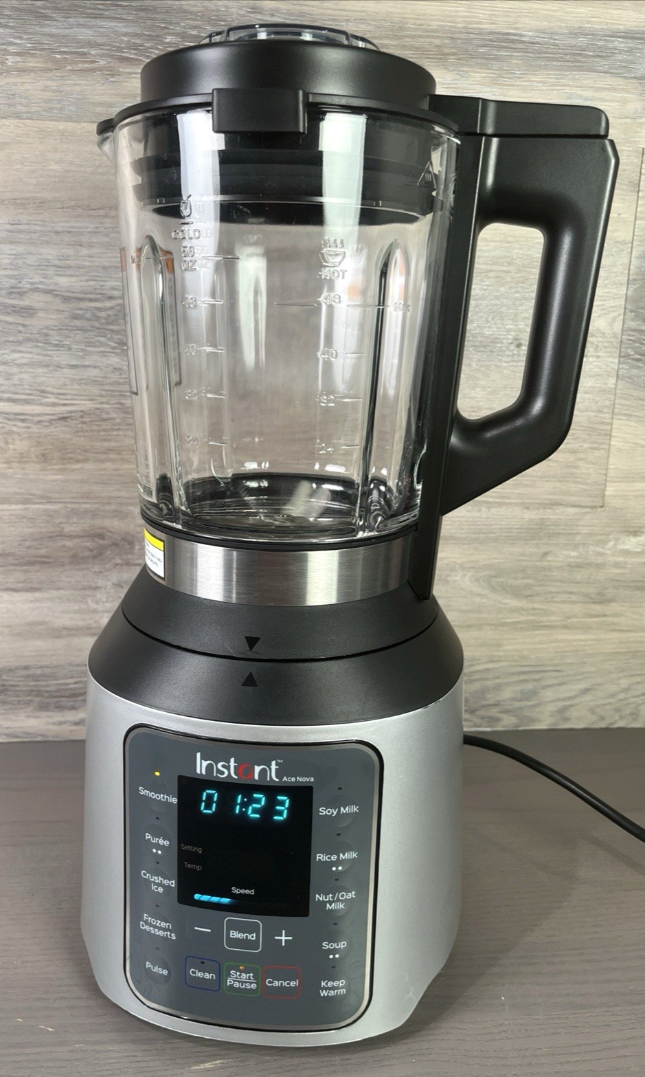 Instant Ace Nova Cooking & Beverage Blender Hot & Cold 9 Programs 56 OZ 1000W
