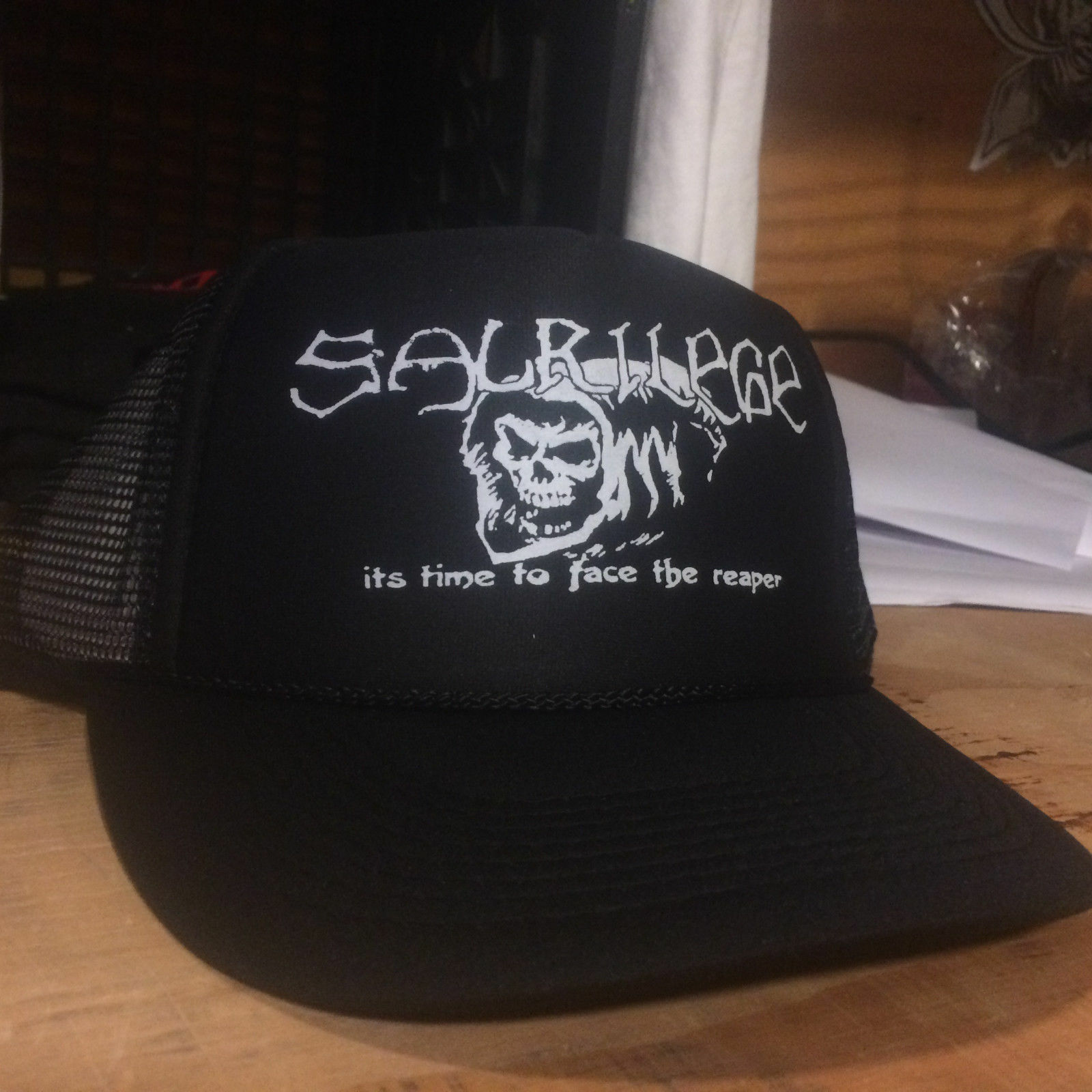 Sacrilege Hat crust doom kbd punk heavy death metal thrash slayer