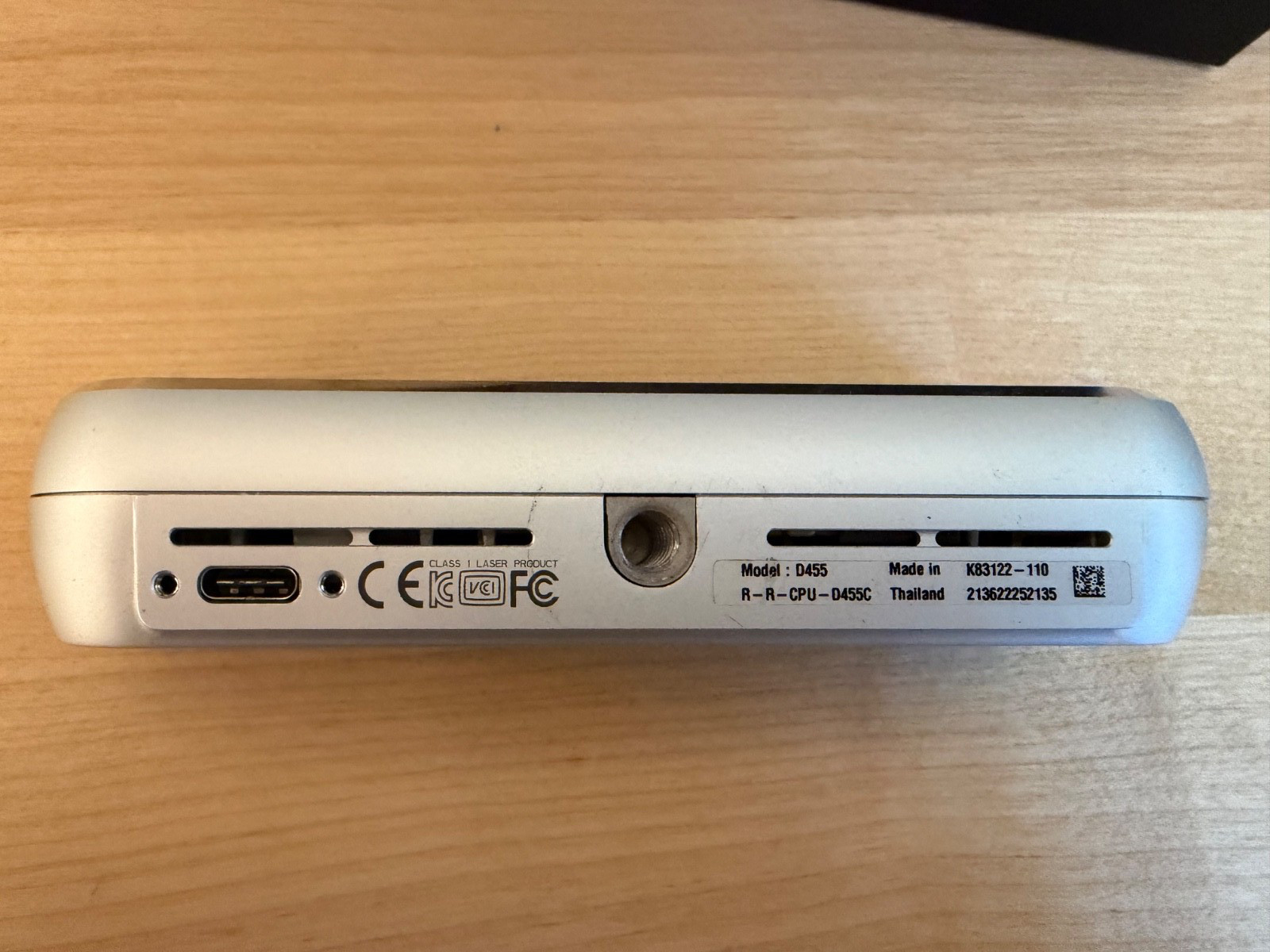 INTEL REALSENSE TECHNOLOGY D455 R-R-CPU-D455C HIGH PERFORMANCE DEPTH CAMERA