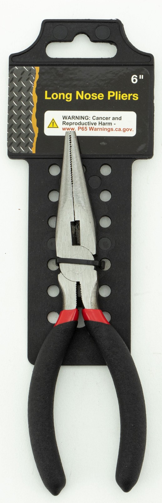 WorldWide Sales Online 6" Long Nose Pliers with Coated Grips