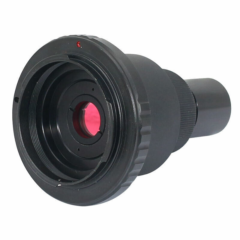 2X M42 T2 Microscope Lens Adapter for Nikon Canon EOS SLR Camera HD Full-frame