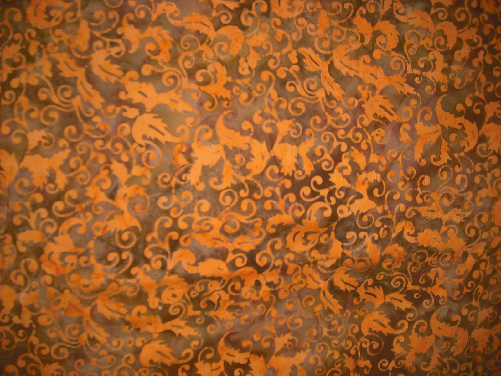 Indonesian Hand Dye BATIK QUILT FABRIC #FQ203