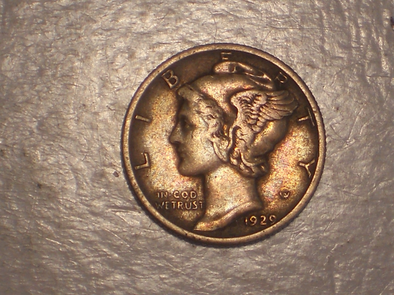 1929 Mercury Dime (XF, Choice Surfaces, & Attractive)
