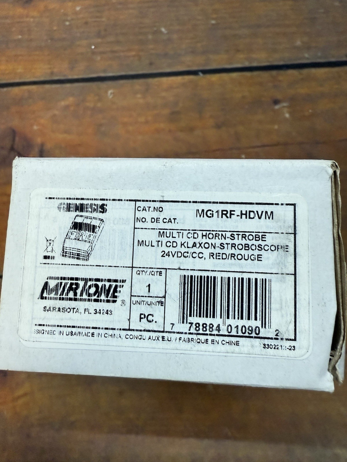 BRAND NEW Genesis Mirtone MG1RF-HDVM Fire Alarm Strobe FREE SHIPPING !!!
