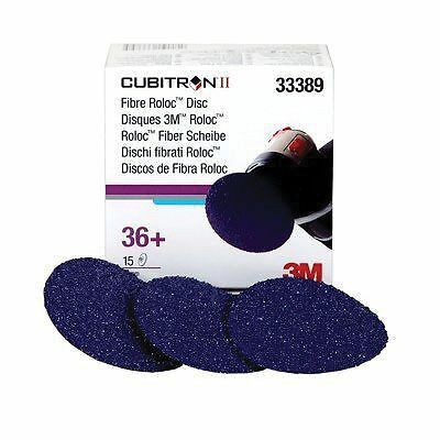 3M Cubitron Roloc Disc, 36 grade, 3 inch, 33389 - 15 discs per box