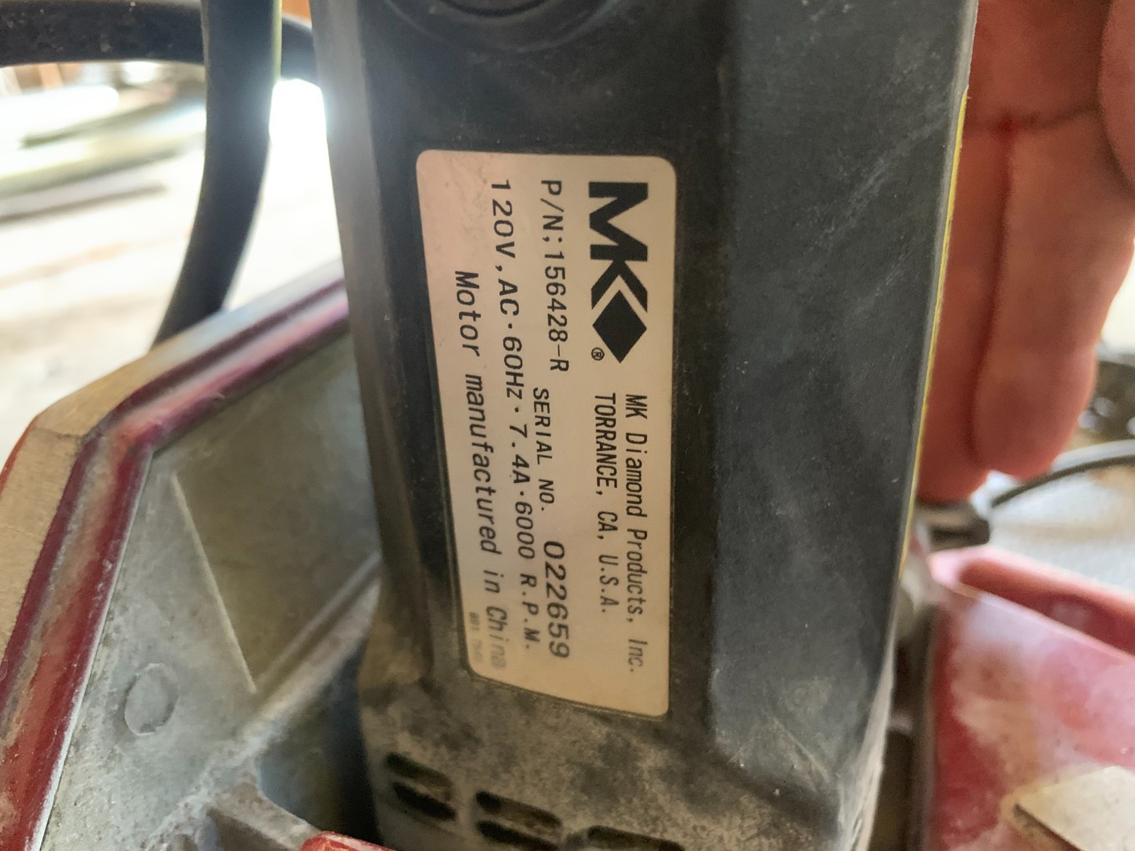 MK tile saw