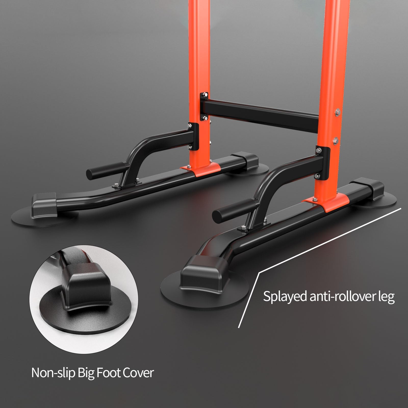 Pull-Up Dip Station Pull-Ups Chin-Ups: 330LBS T055CDC
