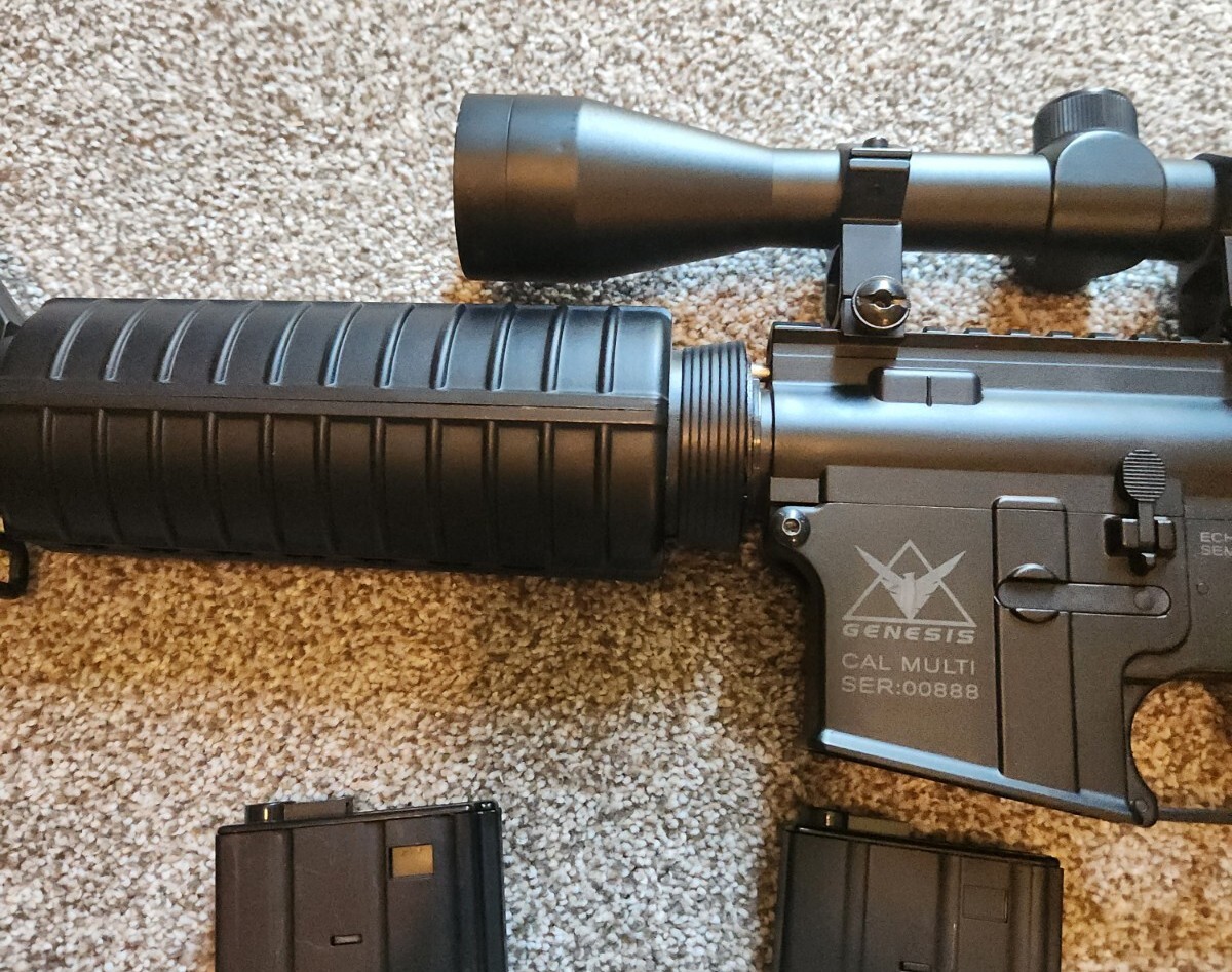 Echo1 Genesis M4 Commando Carbine Combat AEG Airsoft Rifle