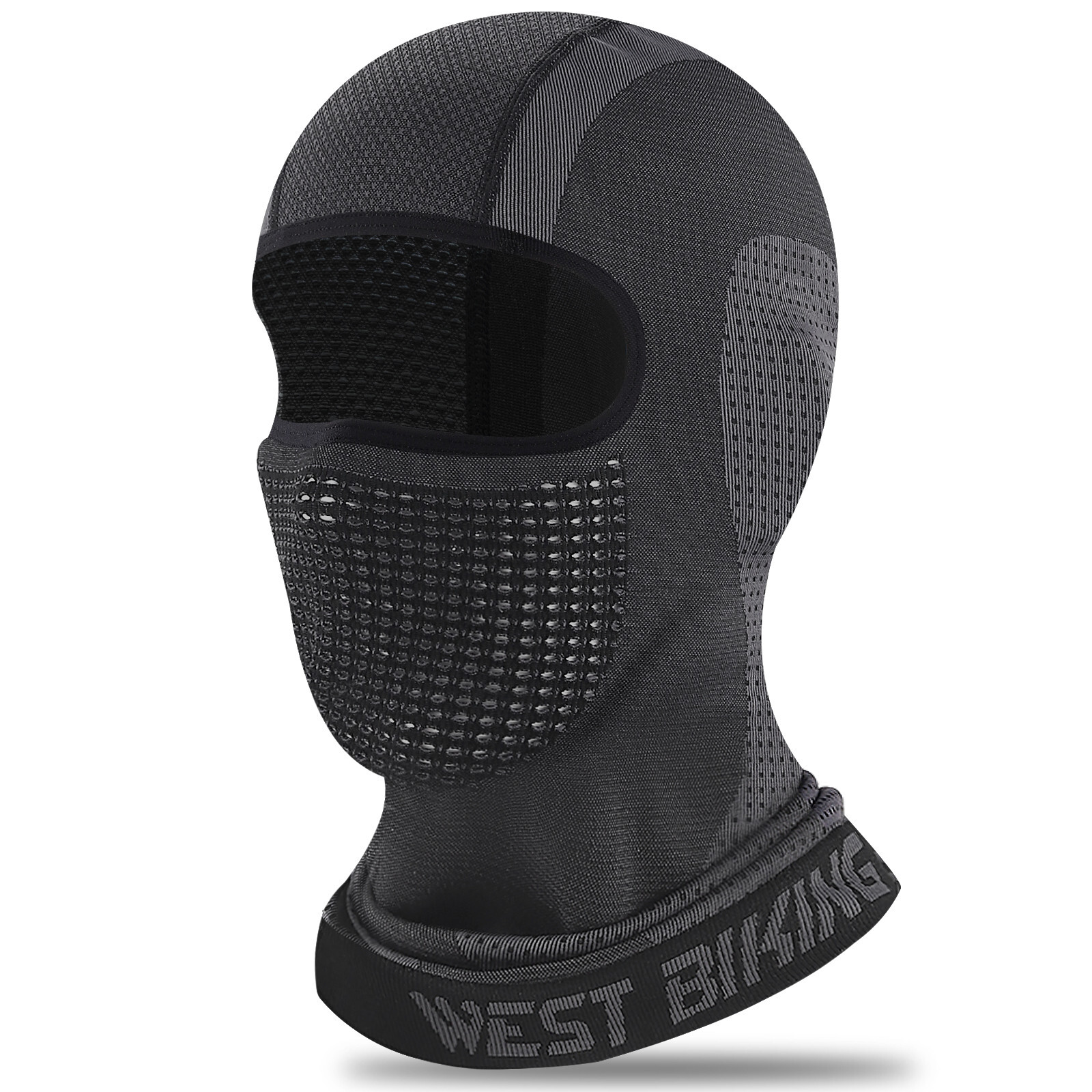 WEST BIKING Knitted Sports Cycling Cap Full Face Mask Helmet Liner Hat Headgear