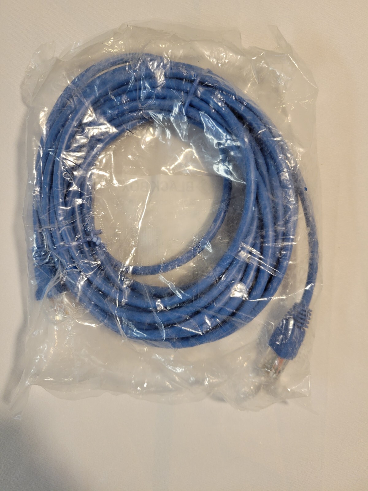 Black Box CAT6 Molded Boot Patch Cable RJ-45 [m] 25 Ft Blue