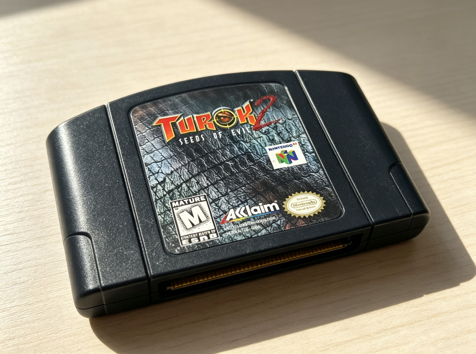 Turok 2 -Seeds of Evil Video Games For Nintendo N64 US Version USA Shipping Coll