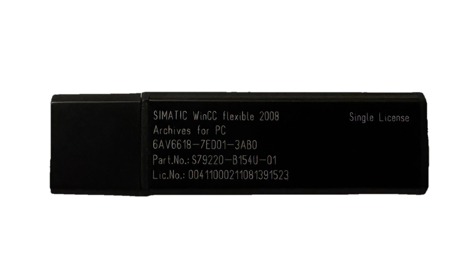 Siemens Simatic Single License Key USB 6AV6618-7ED01-3AB0