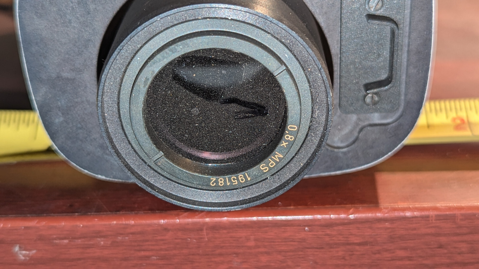 Wild Heerbrugg 0.8X Polaroid Camera Microscope Attachment