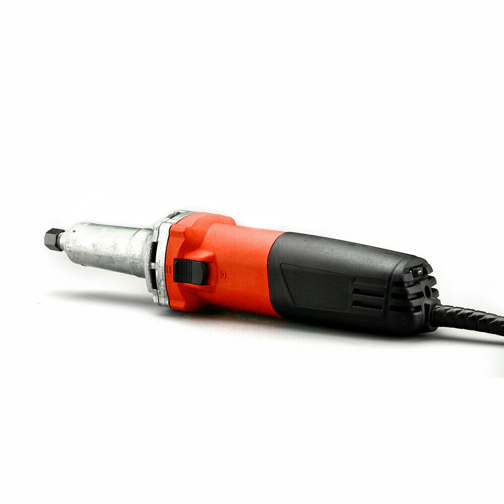 220V Electric Straight Die Grinder Handheld Variable Speed Grinding Machine 6mm-