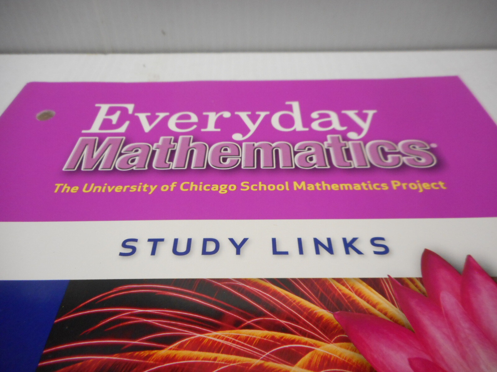 Wright Group/McGraw Hill Everyday Mathematics Study Links Grade 4 Paperback