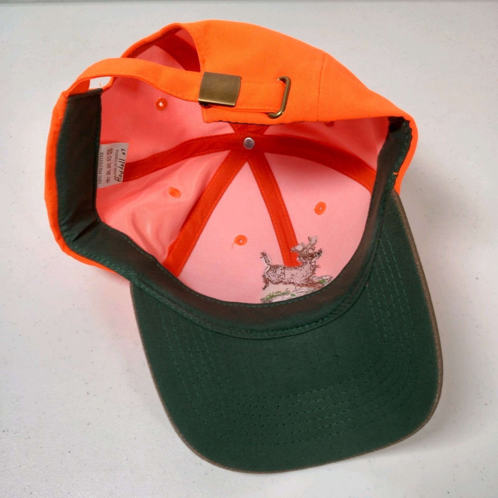 Southern States Deer Cap Hat Hunting Blaze Orange Canvas Farm Ag Buck Hunt Farm