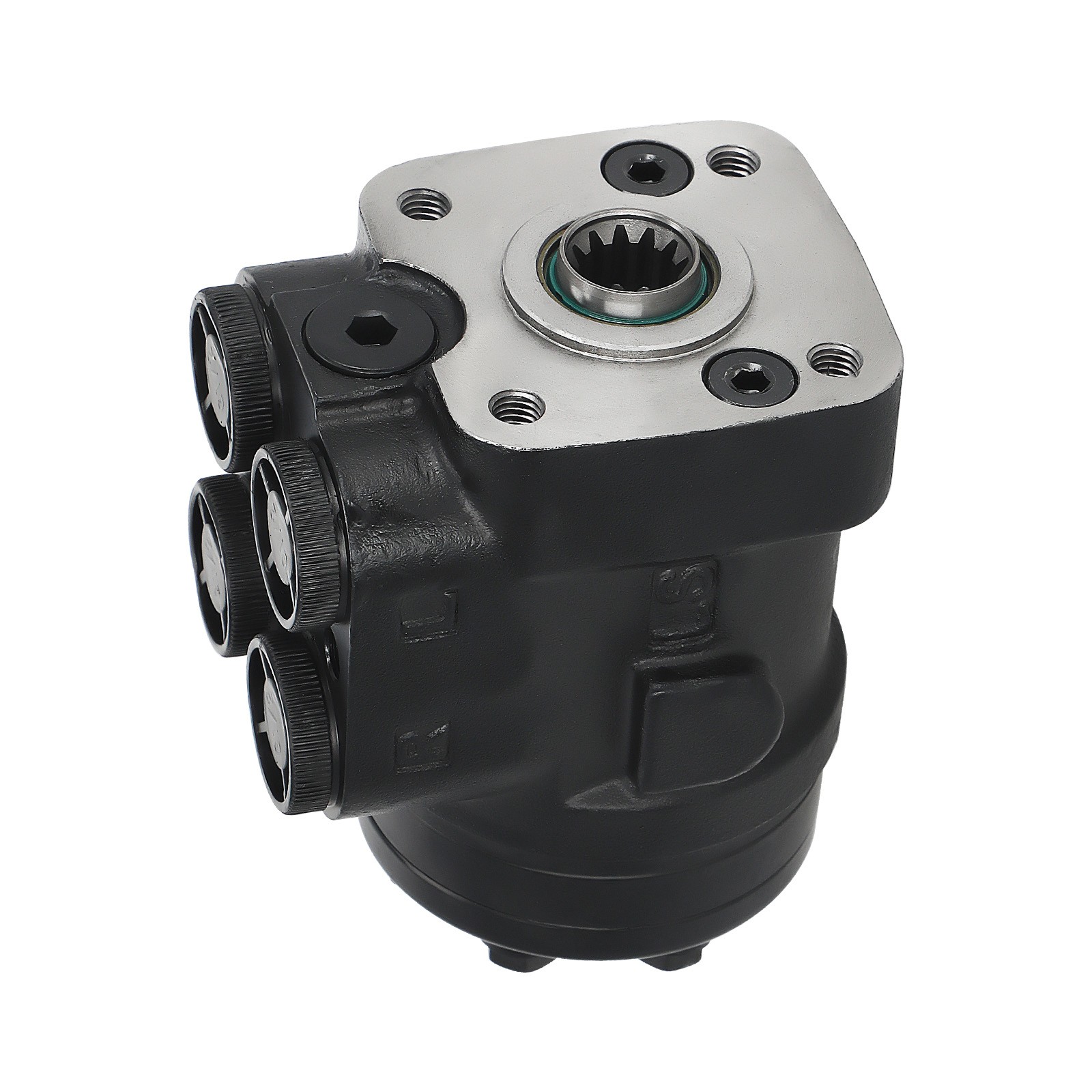 Power Steering Motor For Tractor Massey Ferguson 1695444M91 Black