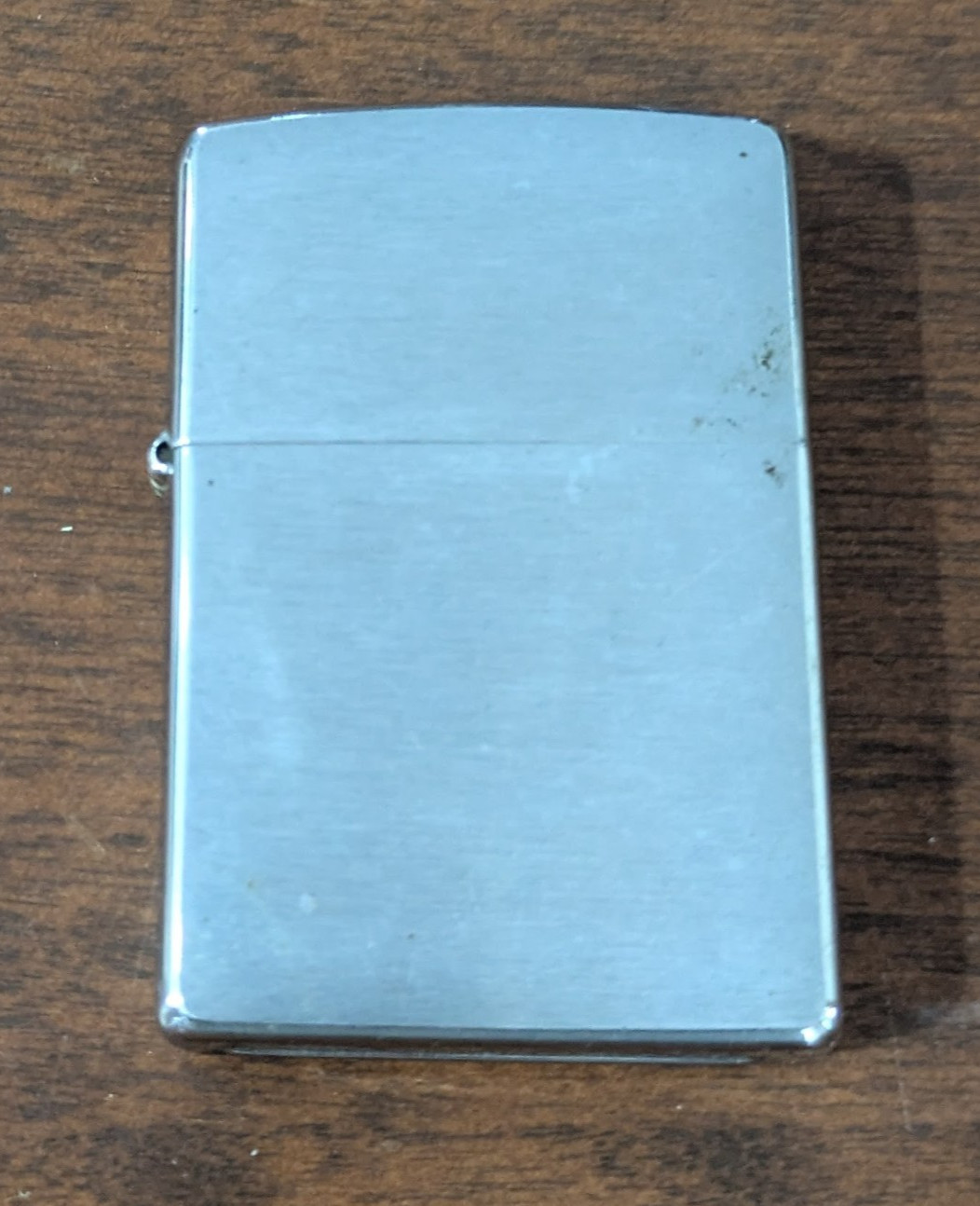 Zippo Lighter, Brushed Chrome, Used, J 06, 2006, USA