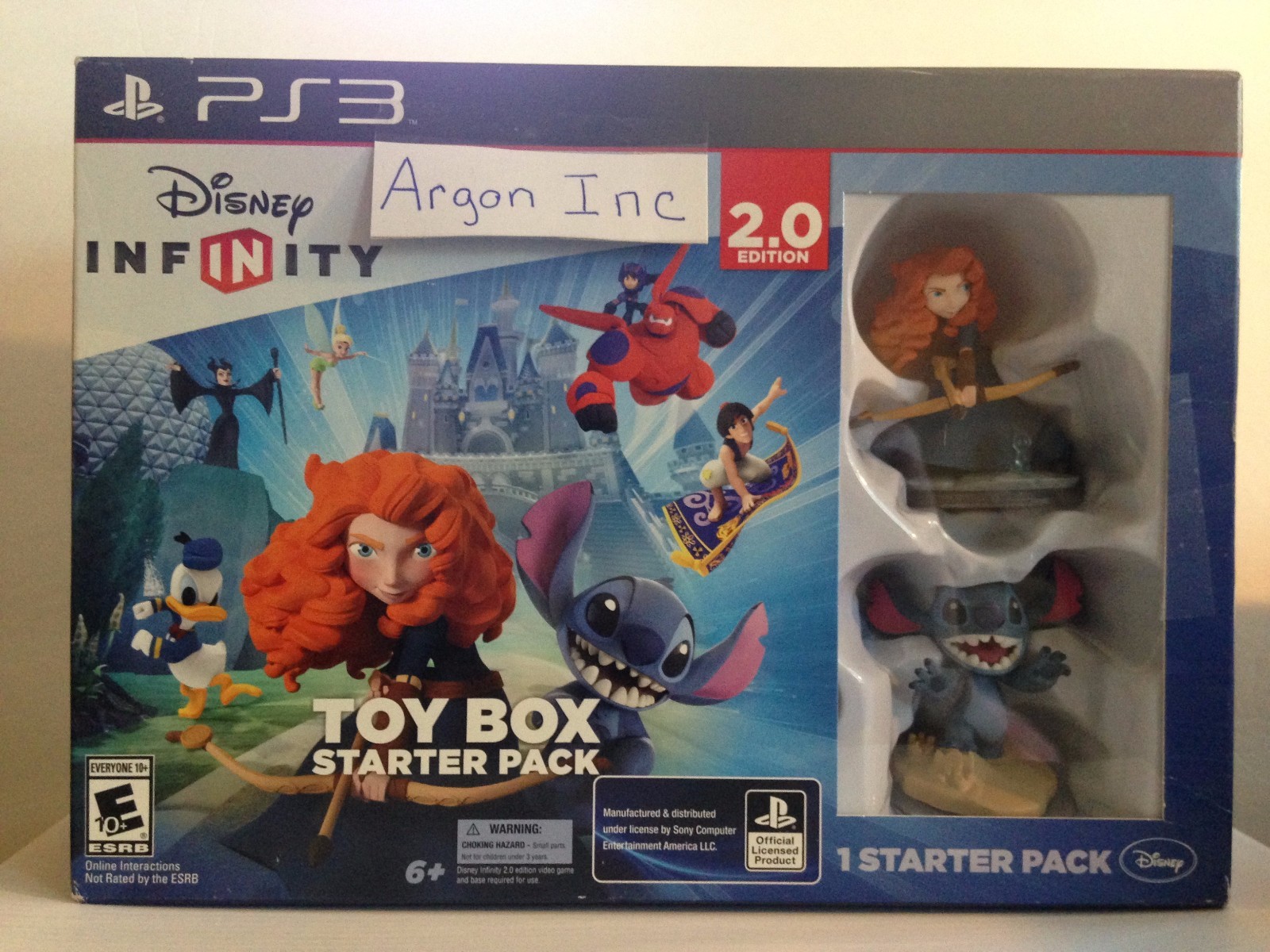 Disney Infinity 2.0 Toy Box Starter Pack PS3 Kids Game Bundle