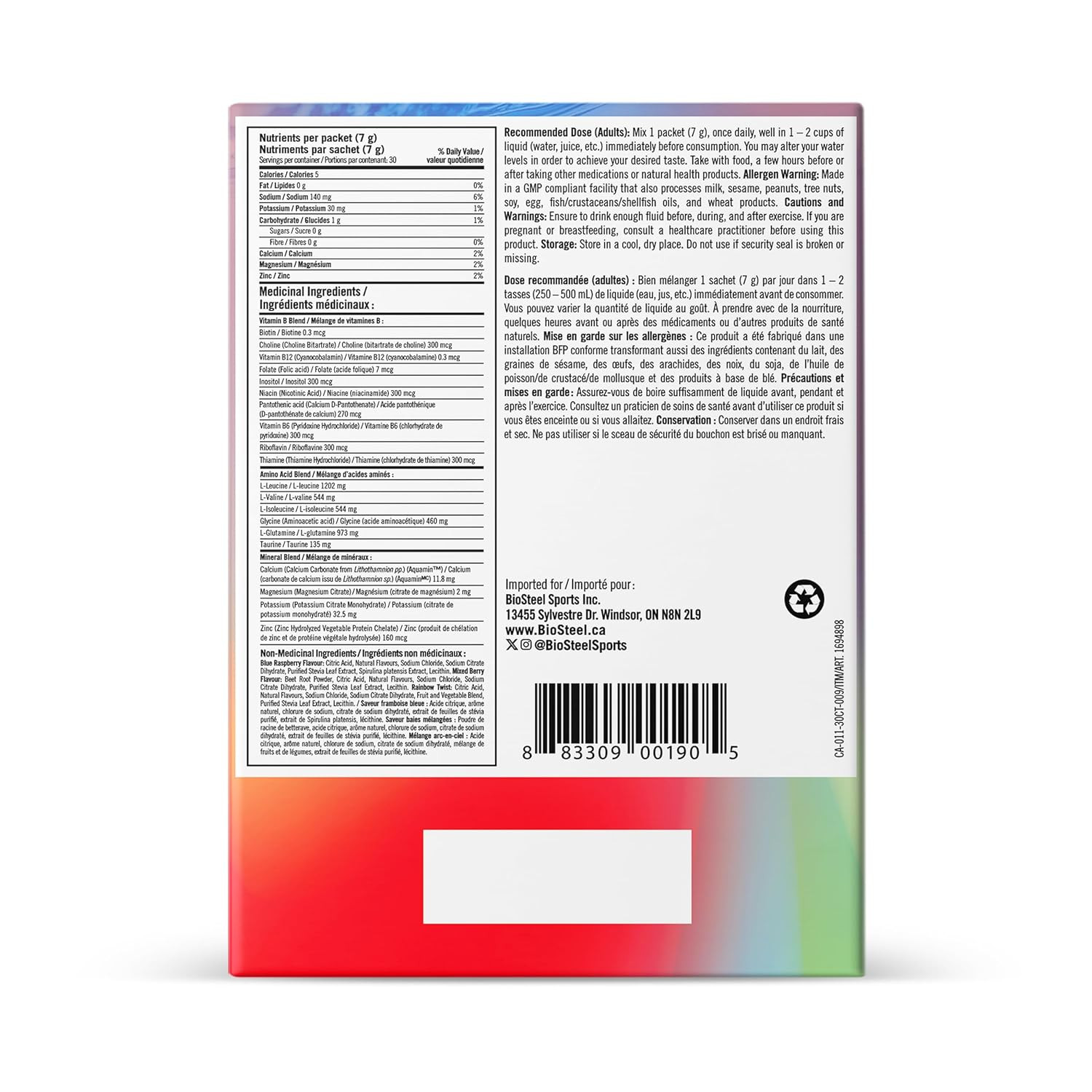 Electrolytes Powder Variety Pack - 30 Hydration Packets with Essential Element E