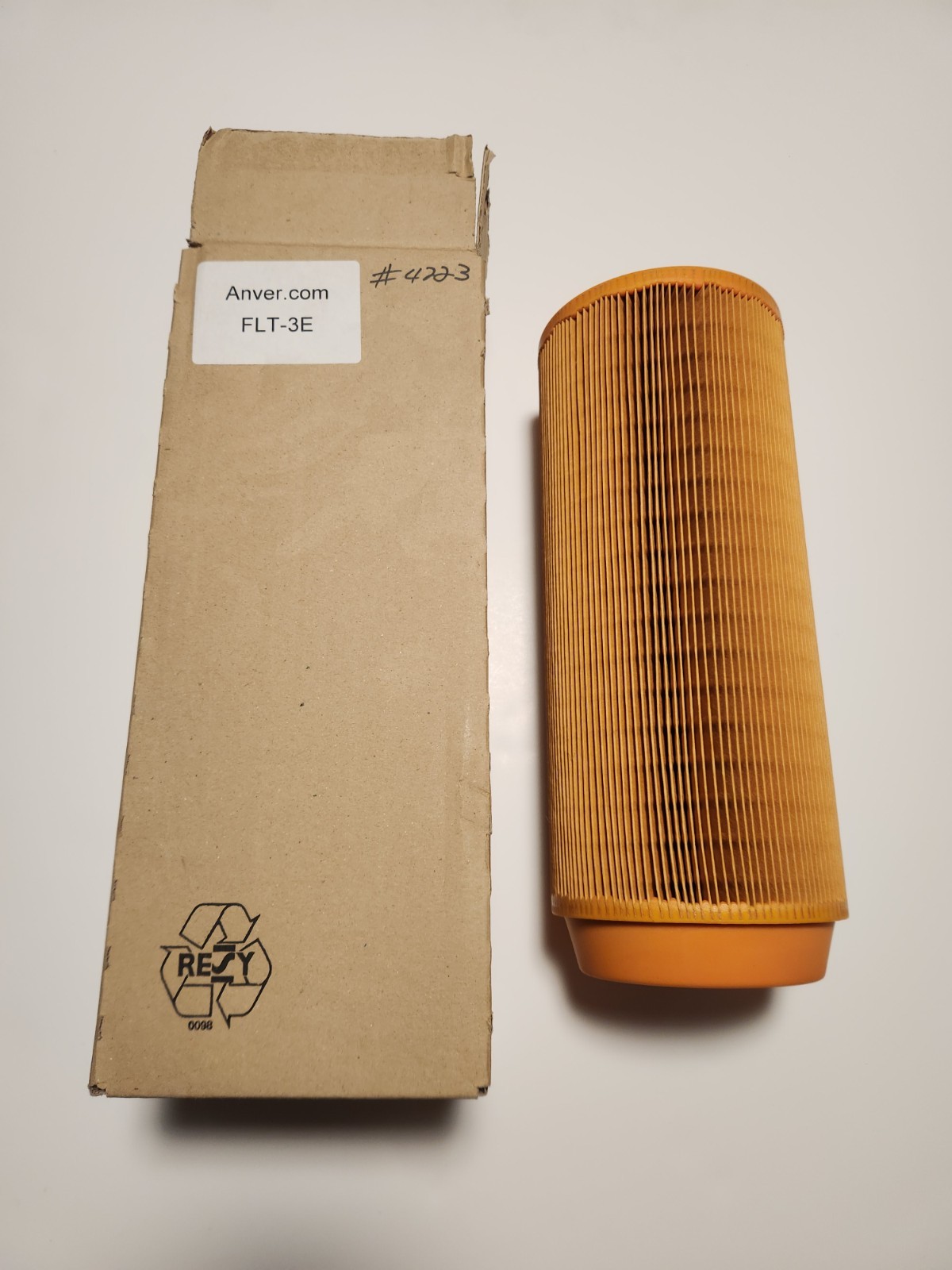New ANVER FLT-3E / FLT3E Air Filter Element Open Box
