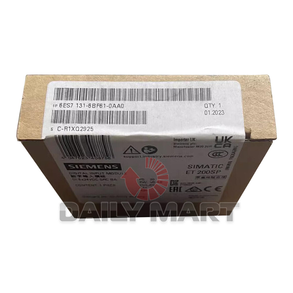 New In Box SIEMENS 6ES7 131-6BF61-0AA0 Digital Input/Output Module